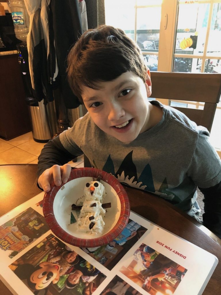 My Review of Frozen 2 and How We Made Olaf Snowman Sundaes!